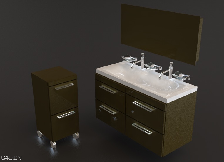 卫生间洗手盆柜子/洗手池/浴室柜 Wash Basin