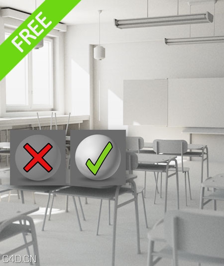 C4D禁用材质插件 Disable Materials - C4D之家 - disable-materials.jpg