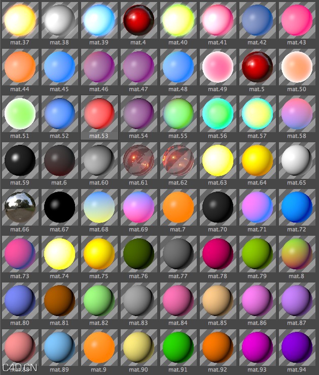100个适合做漂亮文字的C4D涂料颜色材质cinema4d color coating material - C4D之家 - cinema4d_ 2015-01-30 16.46.06.jpg