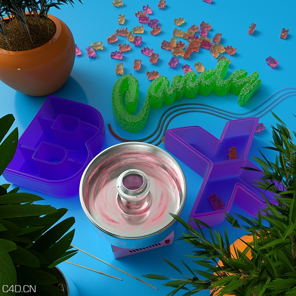 C4D作品欣赏：字母创意 Here is a small part of the new work - C4D之家 - ff25e78b41b15d3a579683da6a911281.jpg