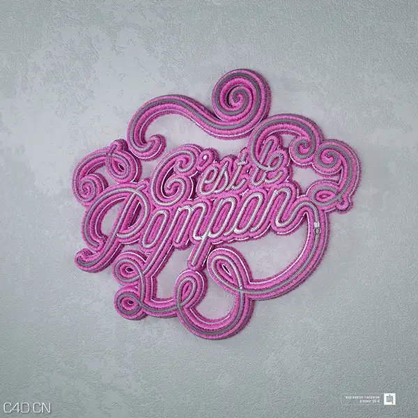 C4D作品欣赏：字母创意作品 C4D works - C4D之家 - 3fd7812c373f629c230b5d5c1209658b.jpg