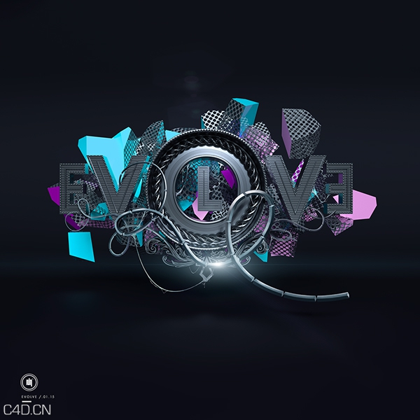 C4D作品欣赏：字母创意作品 C4D works - C4D之家 - 921f9c1afab43b328095b5689d95ea17.jpg