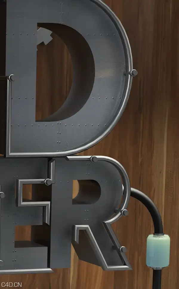 C4D作品欣赏：字母创意展示 C4D works