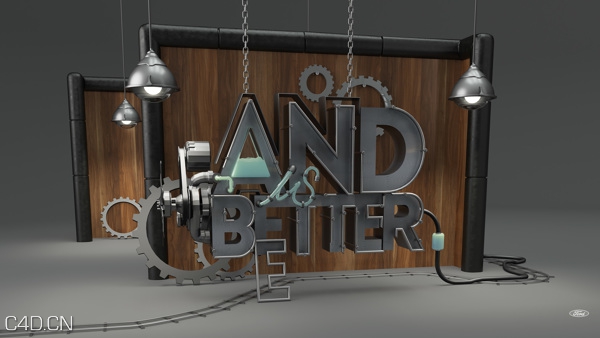 C4D作品欣赏：字母创意展示 C4D works - C4D之家 - dff03cb35693a758f51e1ef8acdb5cdb.jpg