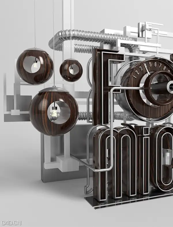 C4D作品欣赏：工业字母创意设计 Cinema 4D and Photoshop - C4D之家 - 95d851f333b54fbd436f83f28fa89881.jpg