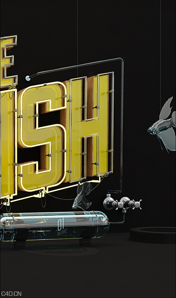 C4D作品欣赏：字母创意作品（PS+C4D） - C4D之家 - 291cbacdec1310a4fa51bd519e766121.jpg