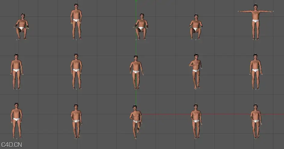 [含绑定]C4D男性模型-16款动作 - C4D之家 - cinema4d_ 2015-02-01 14.21.35.jpg