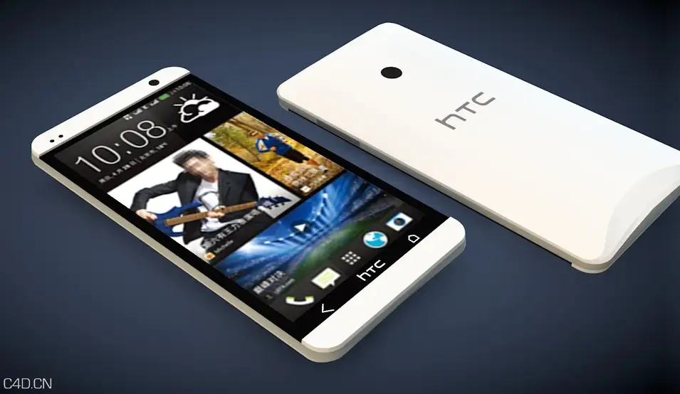 HTC ONE手机C4D模型 HTC mobile phone 3D model - C4D之家 - cinema4d_ 2015-02-03 19.32.21.jpg