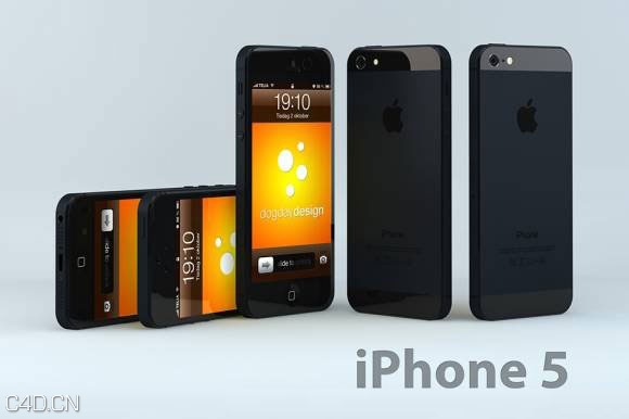 苹果手机设备：iphone 5 C4D模型 - C4D之家 - l61596-iphone-5-10421.jpg
