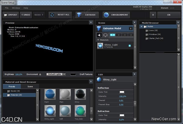 AE超强三维插件VC Element 3D 1.6.2(490)Win版下载,附超详细图文安装和谐方法