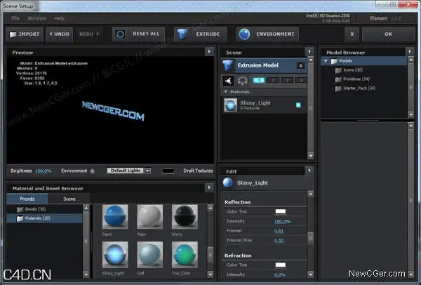 AE超强三维插件VC Element 3D 1.6.2(490)Win版下载,附超详细图文安装和谐方法