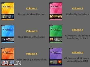 [3D.Fluff.Training.for.CINEMA.4D.Vol.01-06.iso]前五套经测试可以下载