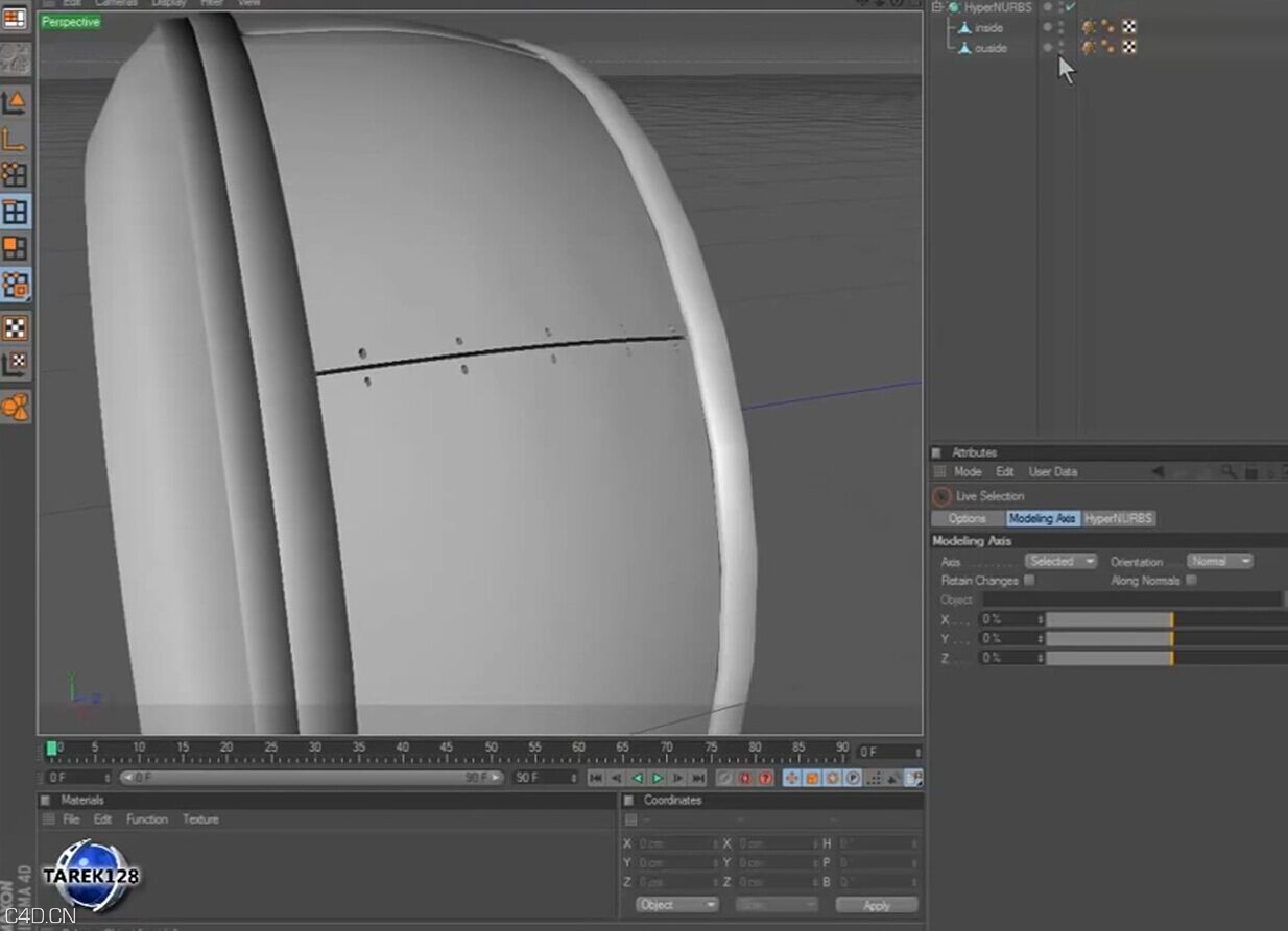 Cinema 4D 耳机建模 - C4D之家 - 03.jpg