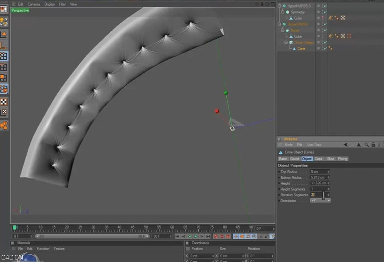 Cinema 4D 耳机建模 - C4D之家 - 04.jpg