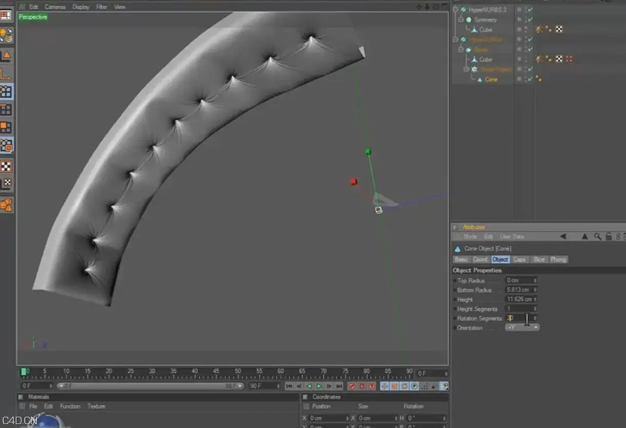 Cinema 4D 耳机建模 - C4D之家 - 04.jpg