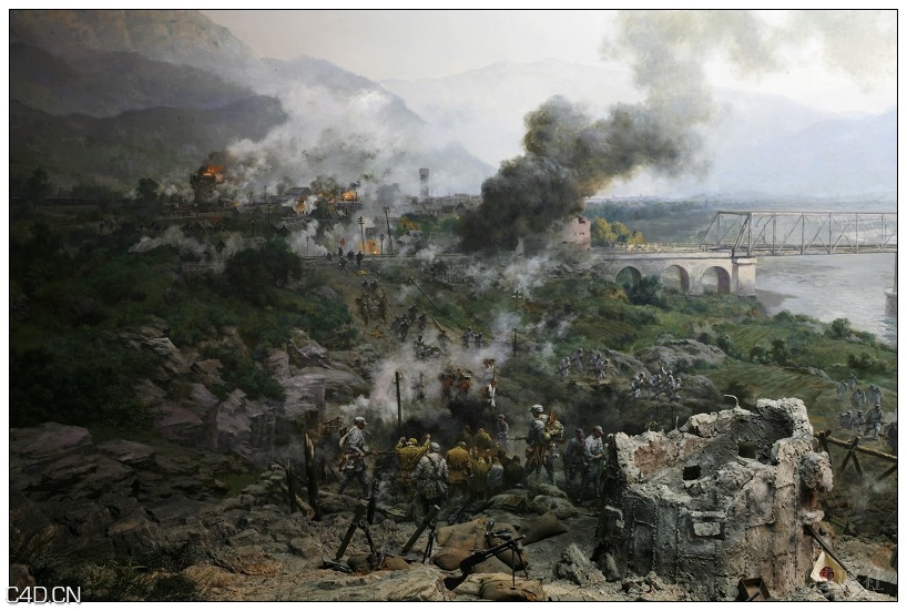 《八路军太行纪念馆》半景画馆 - C4D之家 - 20100527094401627.jpg
