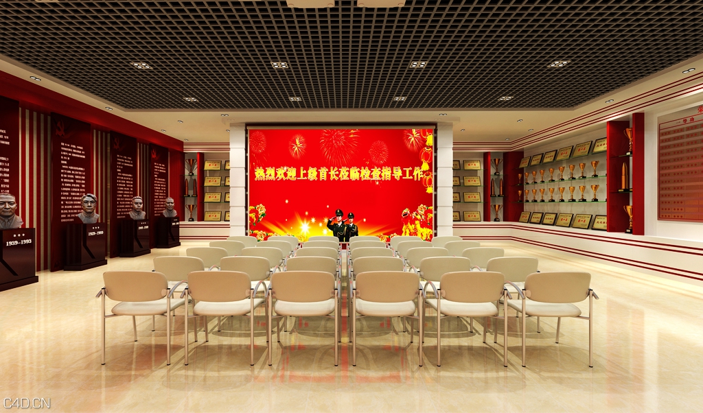 中国人民解放军某炮兵师史馆 - C4D之家 - 2(4).jpg