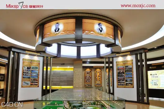 云南中医学院(新校区）院史馆设计施工