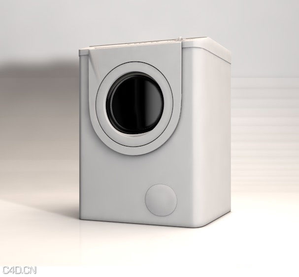 滚筒洗衣机C4D模型 Washing machine of 3D model - C4D之家 - cinema4d_-2015-03-29-02.00.17.jpg