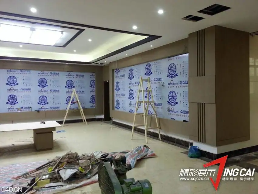 眉山中级人民法院展厅设计与装饰执行