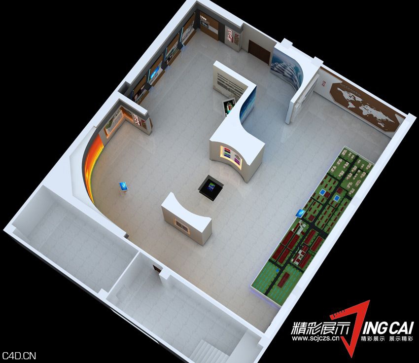 四川特驱投资集团企业多媒体展厅设计 - C4D之家 - 201407211618336656.jpg