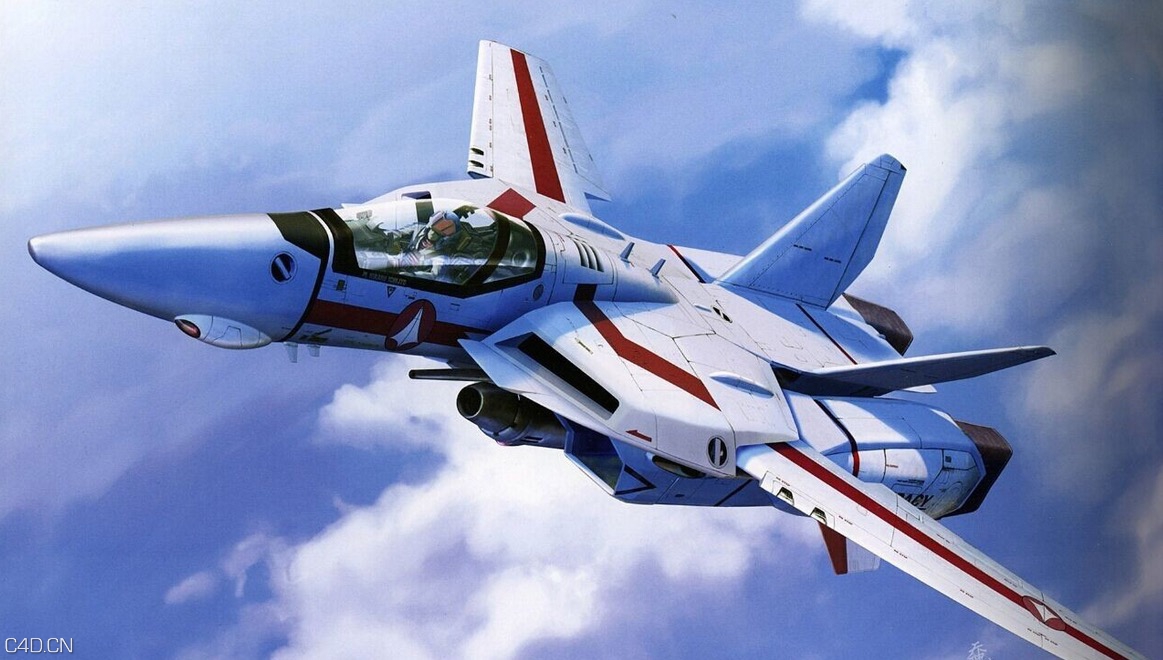 47套战斗机C4D模型合集 The 3D fighter aircraft model