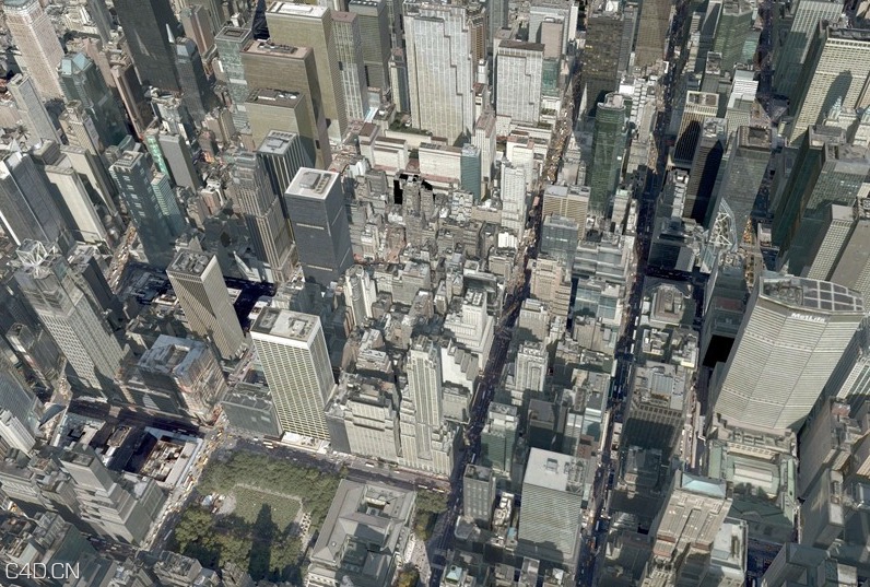 纽约高精度城市建筑群3D模型 New York city building 3D model - C4D之家 - cinema4d_ 2015-03-30 23.32.47.jpg