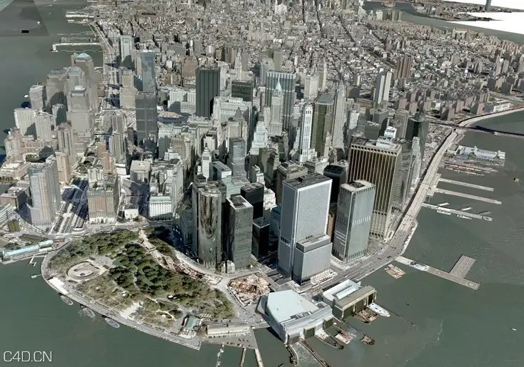 纽约高精度城市建筑群3D模型 New York city building 3D model - C4D之家 - cinema4d_ 2015-03-30 23.32.35.jpg