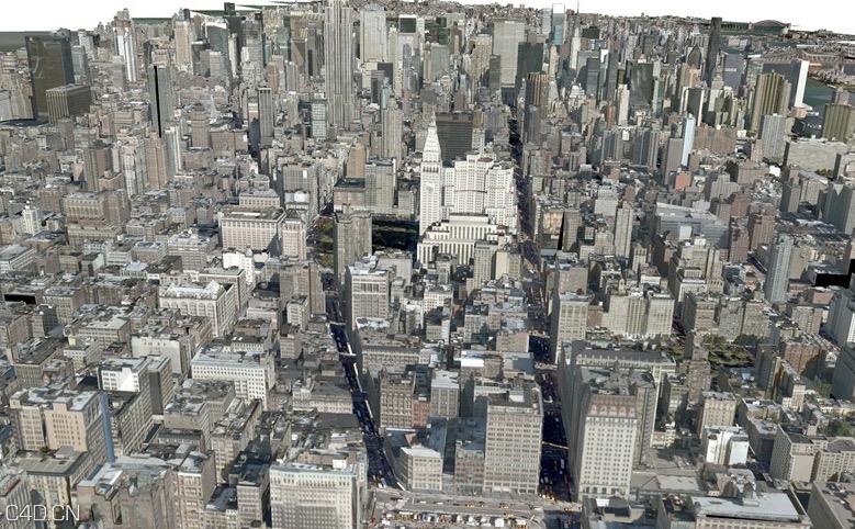 纽约高精度城市建筑群3D模型 New York city building 3D model - C4D之家 - cinema4d_ 2015-03-30 23.32.40.jpg