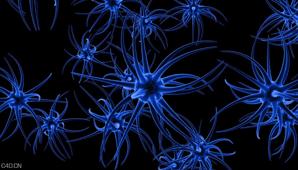 C4D/AE制作脑细胞的动画教程 After Effects and Cinema 4D Brain Cell Animation