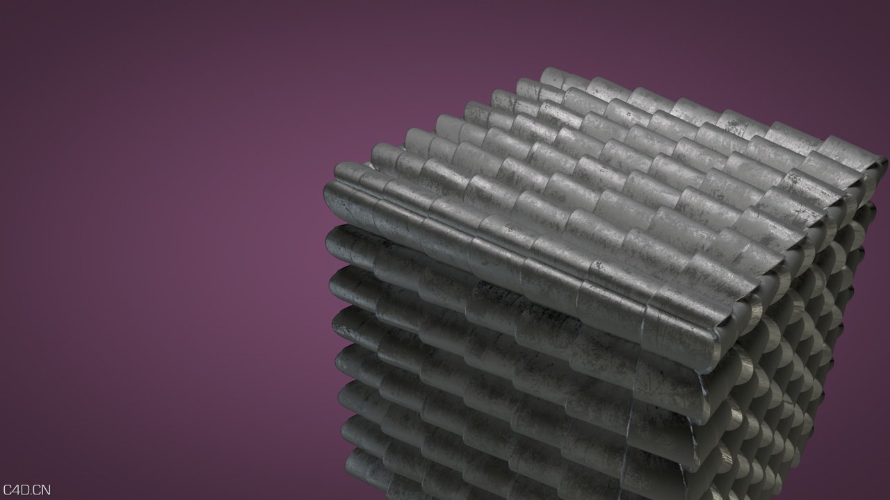 C4D产生复杂的位移贴图教程 Cinema 4D – Generating Complex Displacement Maps