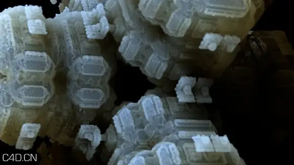 C4D使用Krakatoa制作物体分形教程 Creating Mandelbulb Fractals with Krakatoa