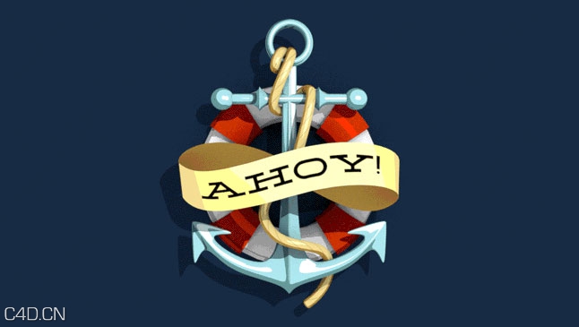 C4D 二维卡通风格动画训练教程