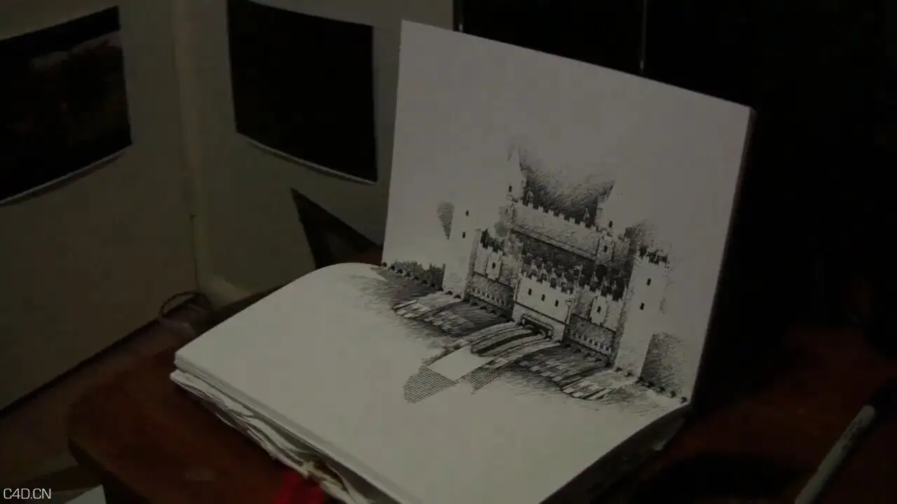AE+MAYA实景合成制作仿真3D城堡素描材质真实场景视频教程含工程 - C4D之家 - 112102tnd3snmnvnnz6nkt.jpg