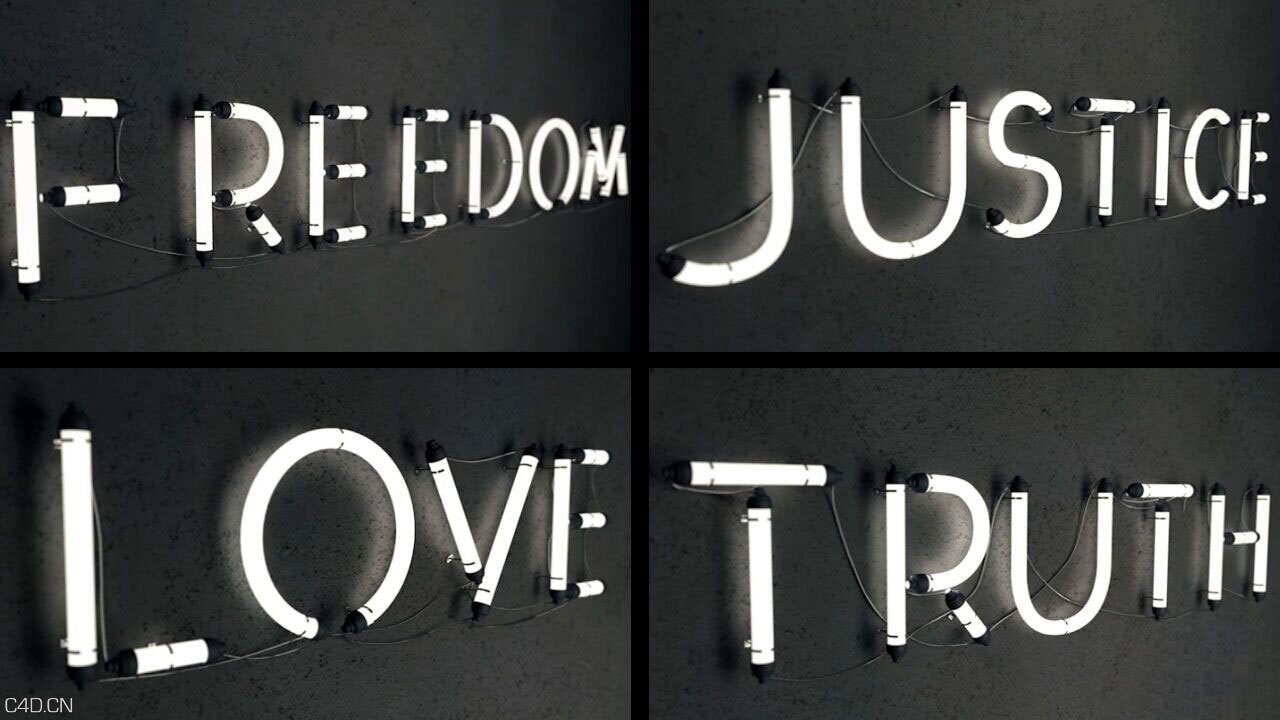 荧光灯管文字C4D工程 alphabet neon - C4D之家 - 153303tuo53sj8wkkwdddr.jpg