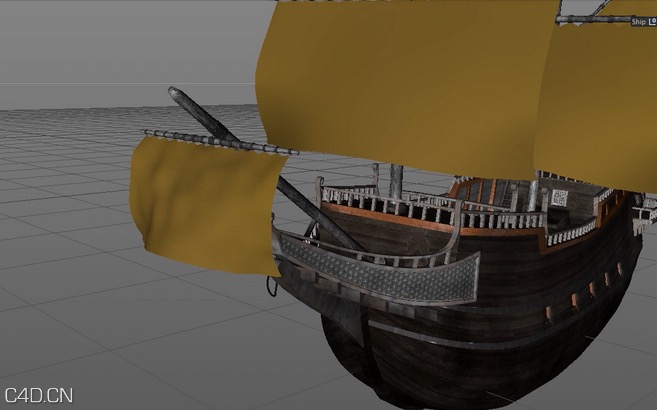 C4D布料顶点贴图教程C4D Tutorial Restricting Cinema4D Deformers using Vertex Map