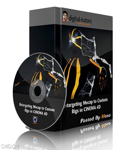 C4D动作捕捉绑定教程 Retargeting Mocap to Custom Rigs in CINEMA 4D - C4D之家 - 1429129143_dtretargmocaptocustomrigsinc4d.jpg