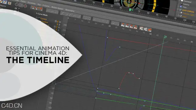 C4D动画时间线教程Animation Tips Cinema 4D Timeline