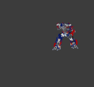 变形金刚Optimus Prim 擎天柱(柯柏文) 骨骼变形动画
