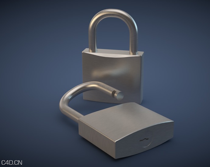 挂锁C4D模型 Lock 3D model - C4D之家 - cinema4d_ 2015-04-22 02.26.19.jpg