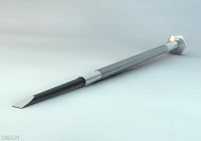 Screw Driver平口小螺丝刀C4D模型