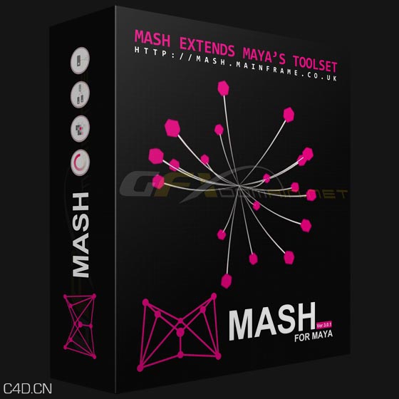 [MAYA插件]Maya节点控制器插件 Mainframe North MASH v3.3.1 for Maya - C4D之家 - mashm34.jpg
