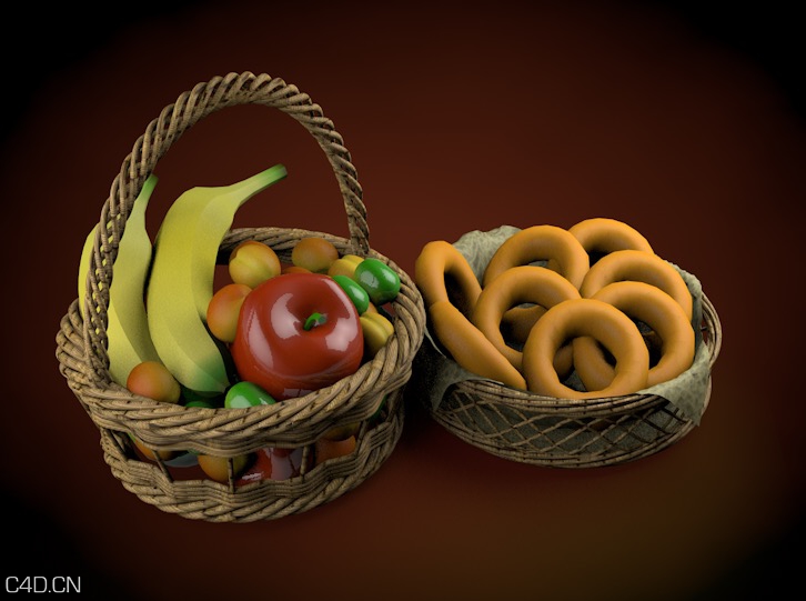 水果筐、水果篮C4D模型 Fruit basket. 3D model - C4D之家 - cinema4d_ 2015-04-28 21.11.07.jpg
