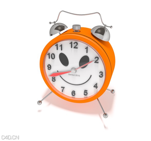 黄色闹钟C4D模型 alarm clock - C4D之家 - cinema4d_ 2015-04-29 00.13.05.jpg