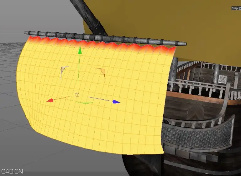 C4D的顶点映射限制变形教程 Restricting Cinema4D Deformers With Vertex Maps - C4D之家 - cinema4d_ 2015-04-30 00.08.51.jpg