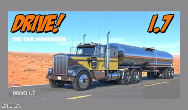 C4D汽车绑定驱动插件+教程 Heyne Drive v1.70.4 R13-R16 Win