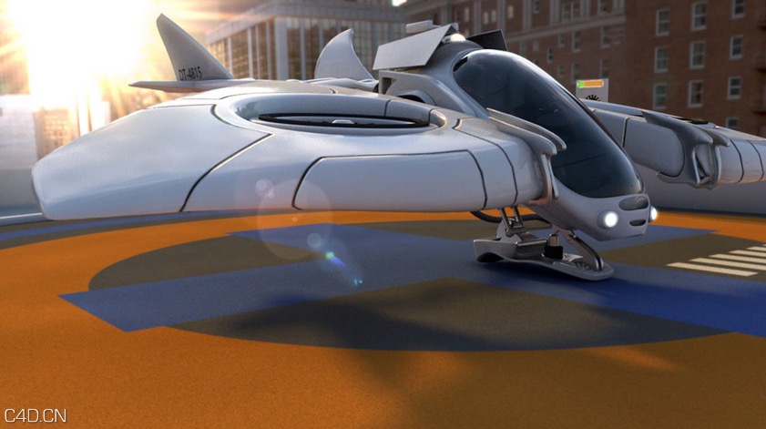 C4D 飞船建模教程（中文字幕）Introduction to CINEMA 4D R14