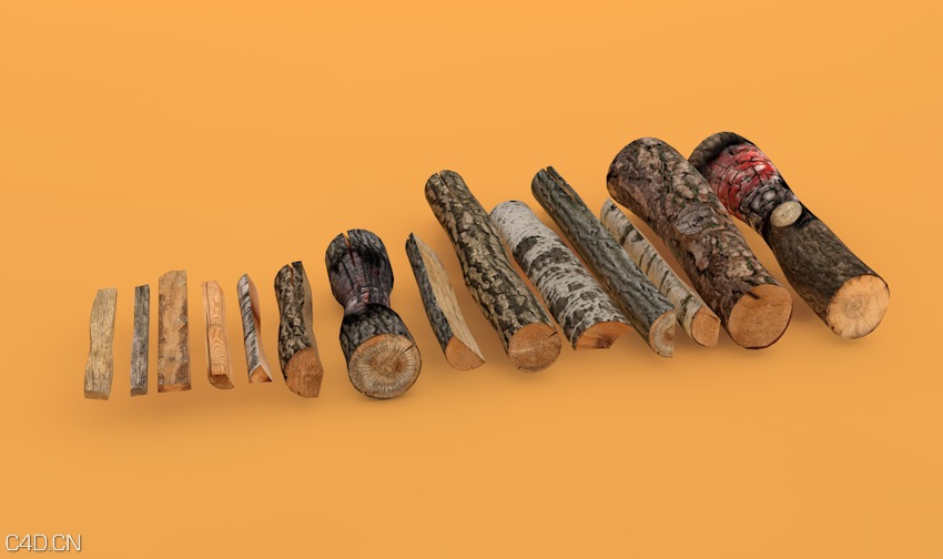 超精细树干柴火木头C4D模型 wood 3D model - C4D之家 - cinema4d_ 2015-05-04 02.51.32.jpg