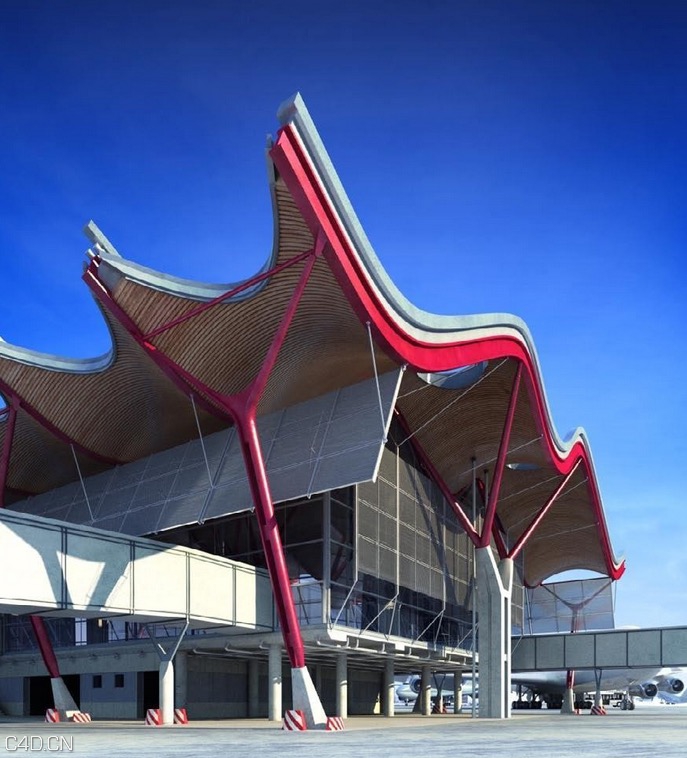 机场侯机大厅C4D模型 Airport hall 3D model - C4D之家 - cinema4d_ 2015-05-04 22.56.53.jpg