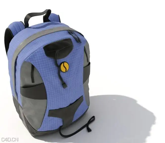 蓝色精致背包模型Delicate blue knapsack model - C4D之家 - 124236hf7gd87gsdggg25l.jpg